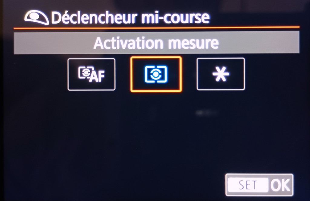 activation mesure