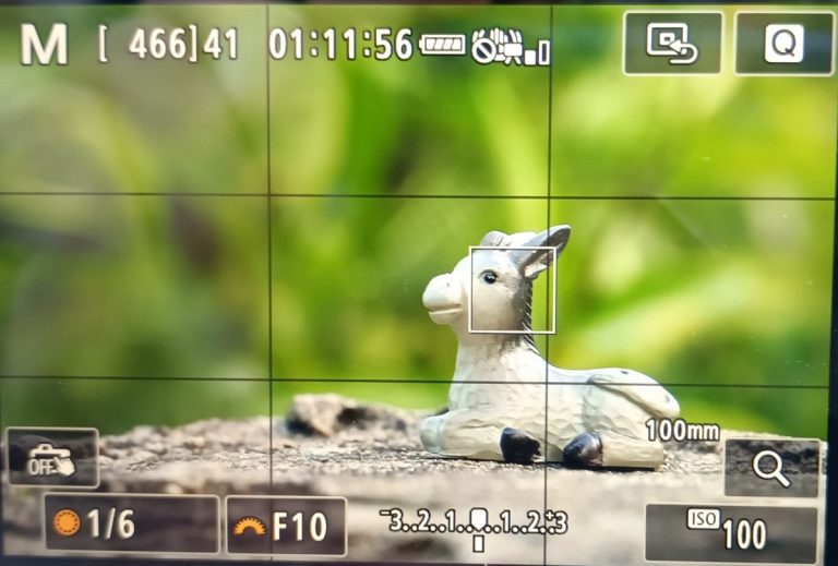 capture d'écran de ma prise de vue en conditions tranquilles